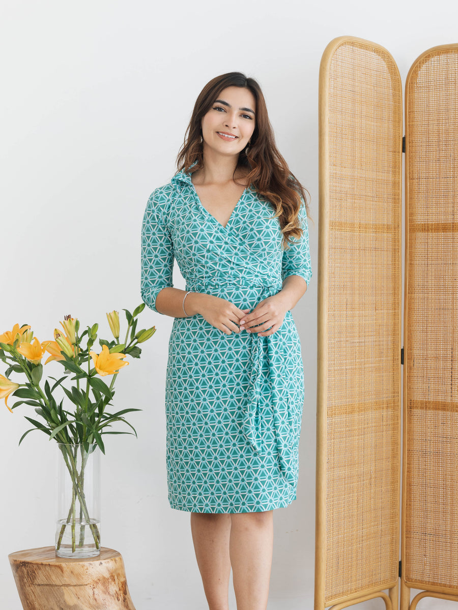 Shop Midi Wrap Dress – Florette The Label