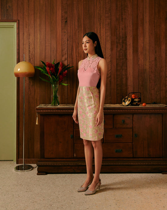 Rou Brocade Cheongsam Dress (Spring)