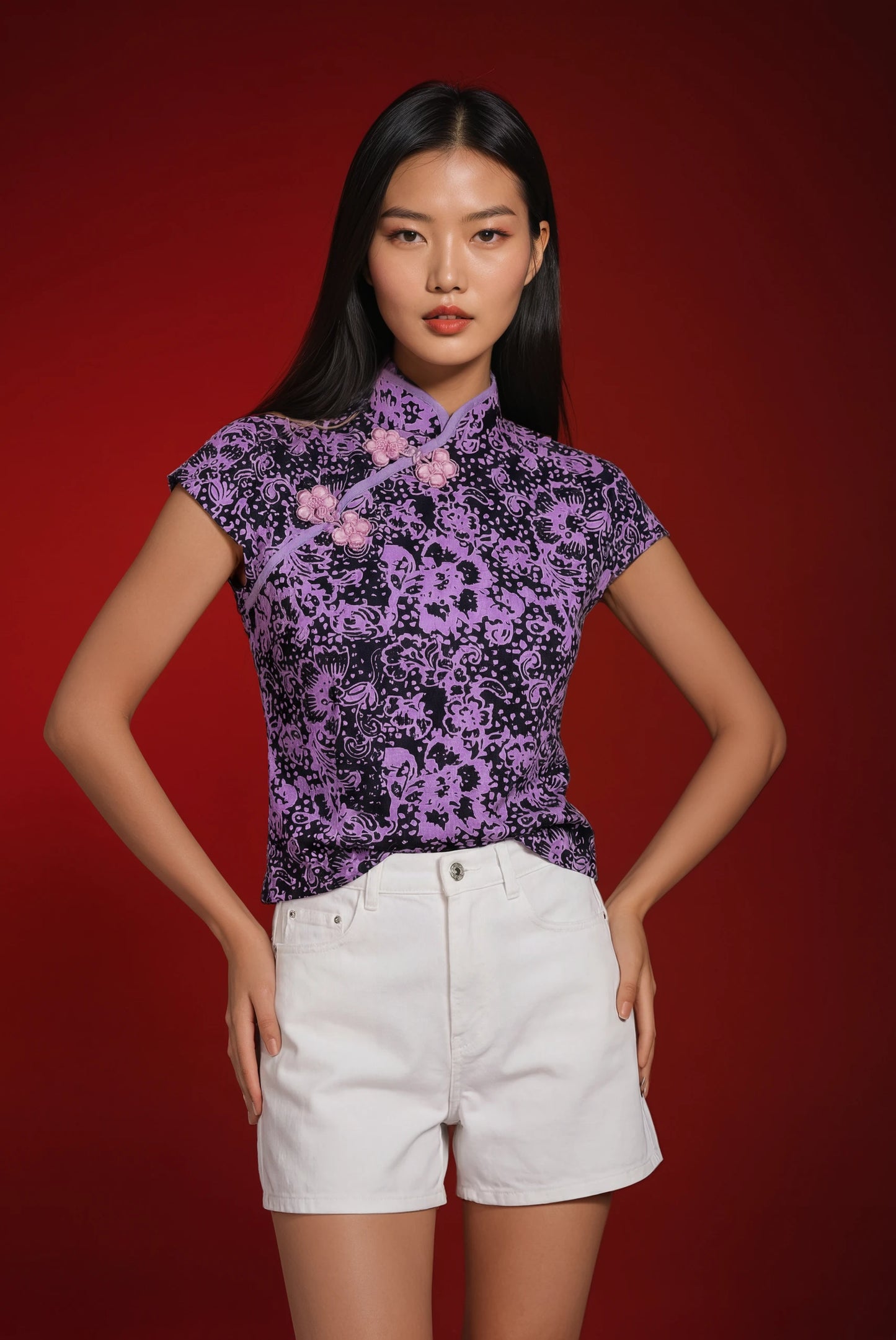 Batik Cropped Top (Jin)