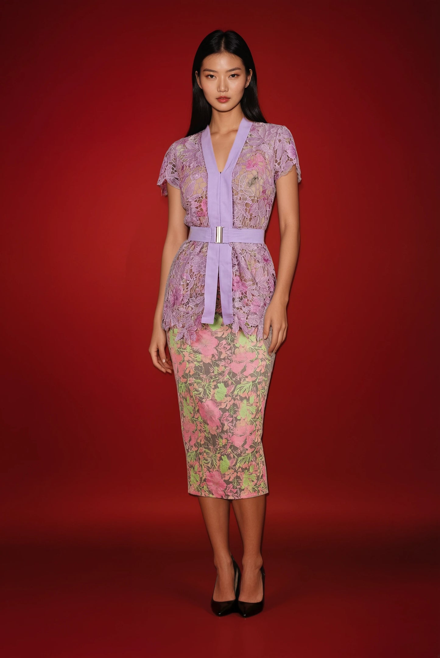 Amara Kebaya (Lilac Mist)