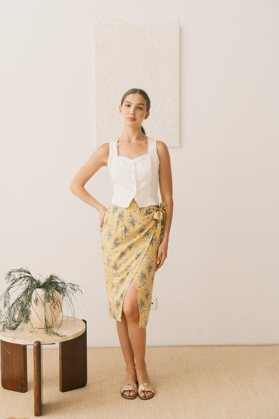 Lyla Wrap Skirt (Sunshine)