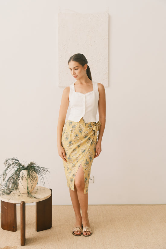 Lyla Wrap Skirt (Sunshine)