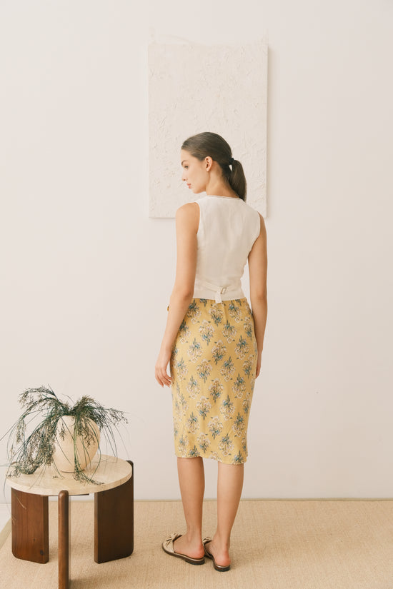 Lyla Wrap Skirt (Sunshine)