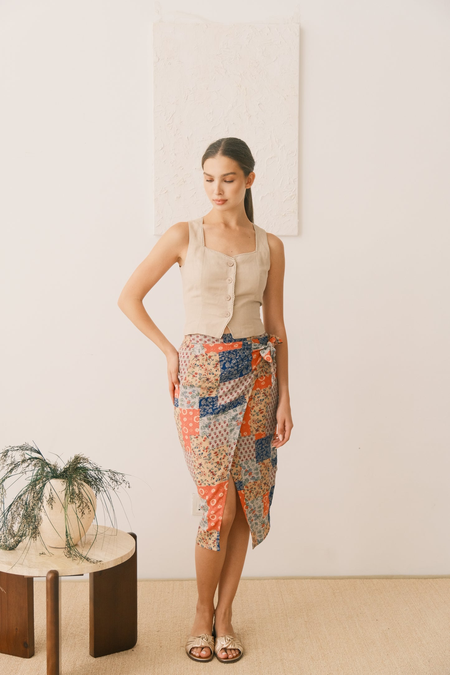 Lyla Wrap Skirt (Jaipur)