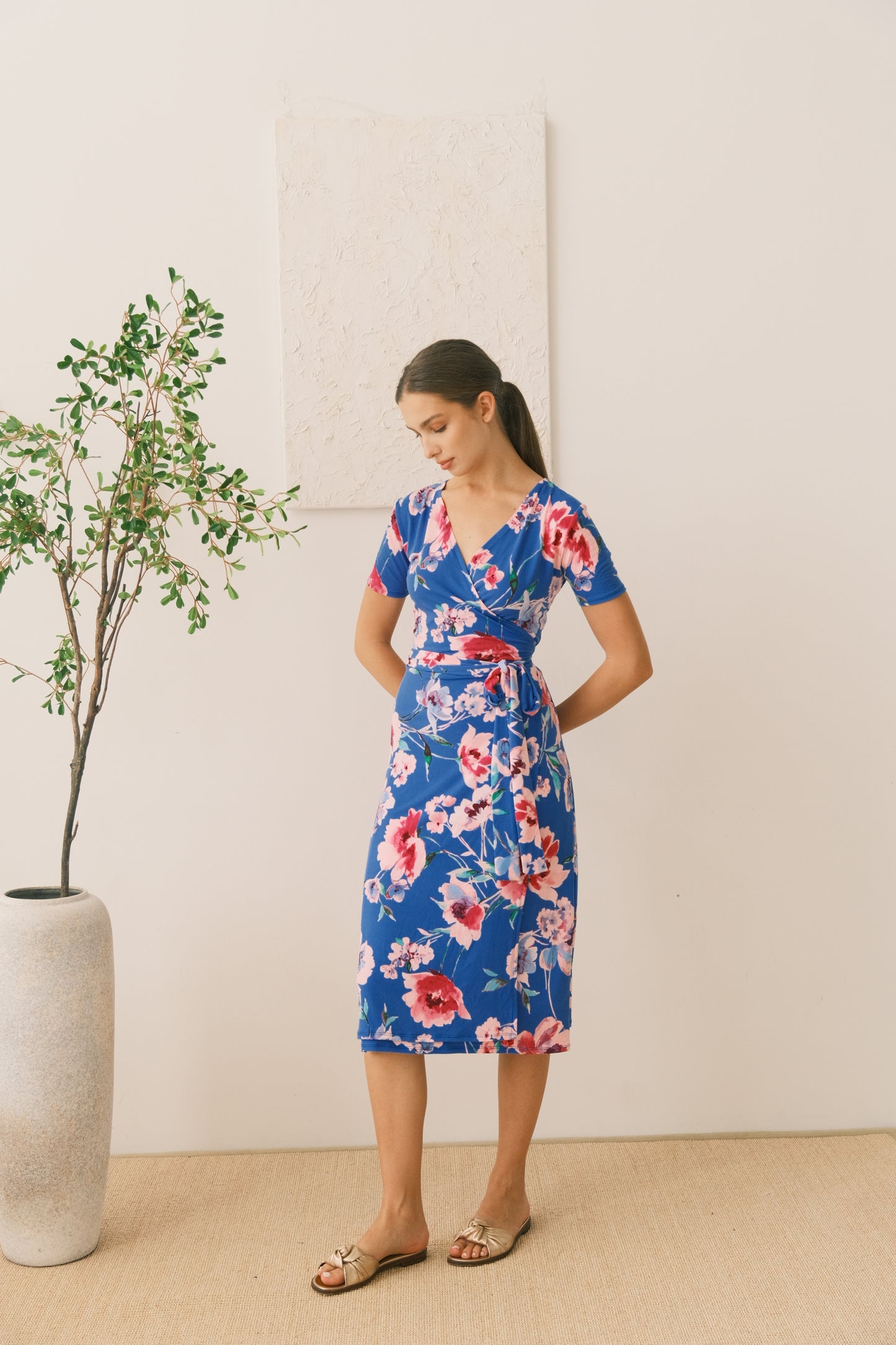 Gaile Midaxi Wrap Dress