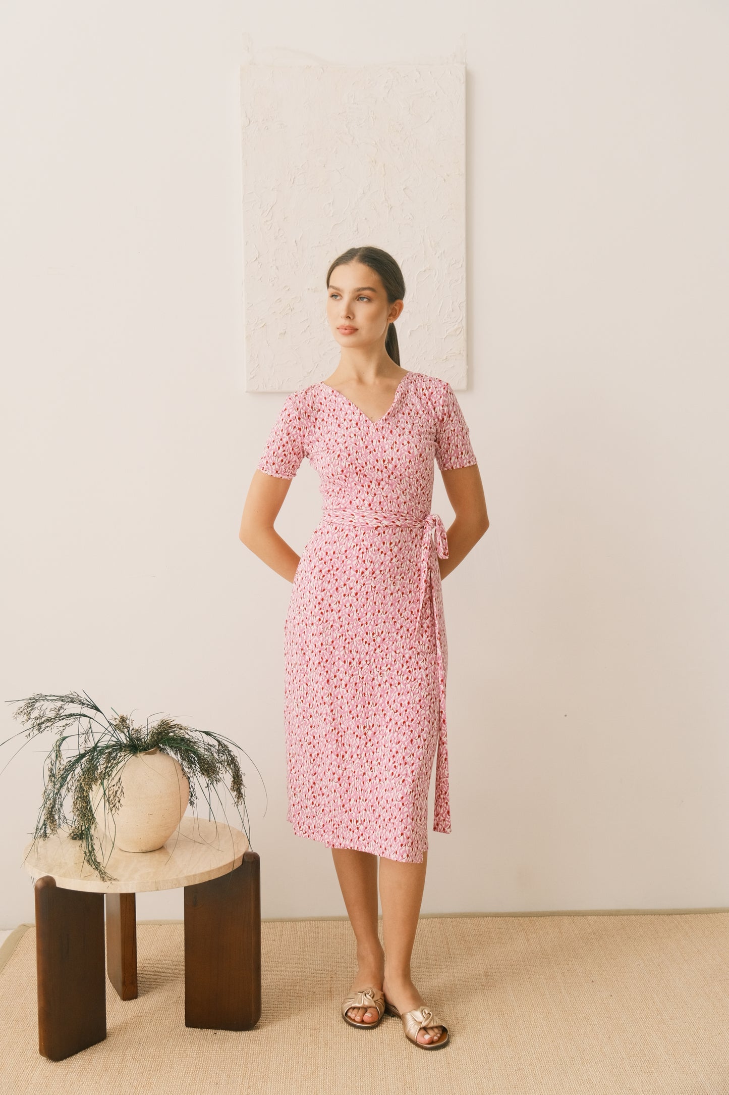 Tae Midaxi Wrap Dress