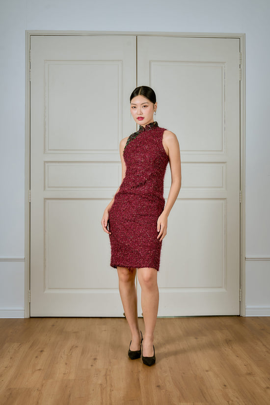 Tweed Cheongsam (Rubina)