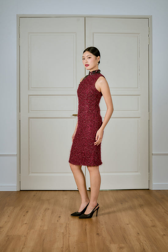 Tweed Cheongsam (Rubina)