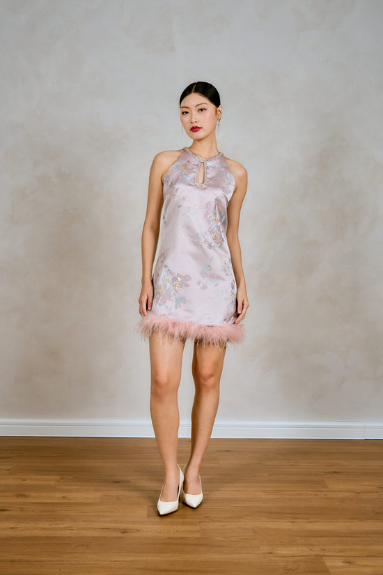 Embellished Shift Dress (Tsuru)