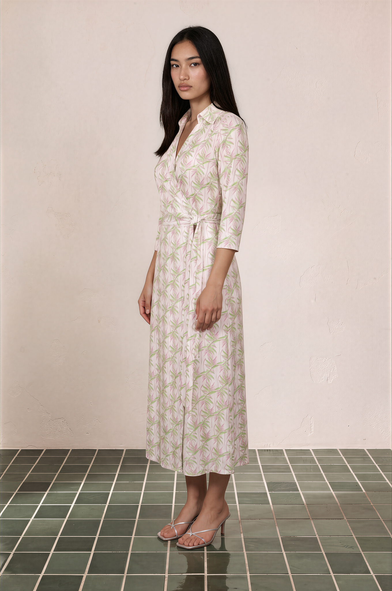 Tropicale Midaxi Wrap Dress