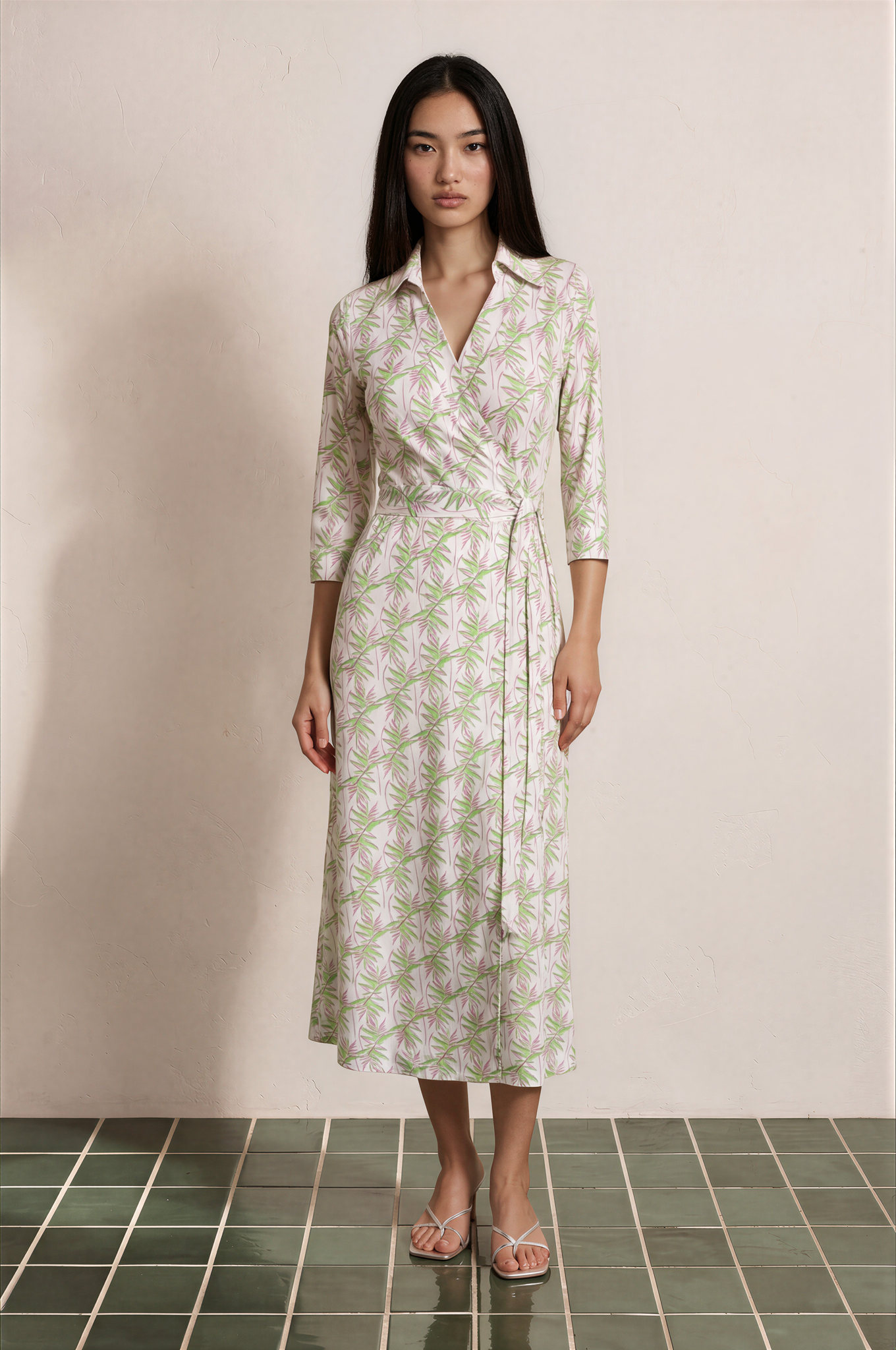 Tropicale Midaxi Wrap Dress