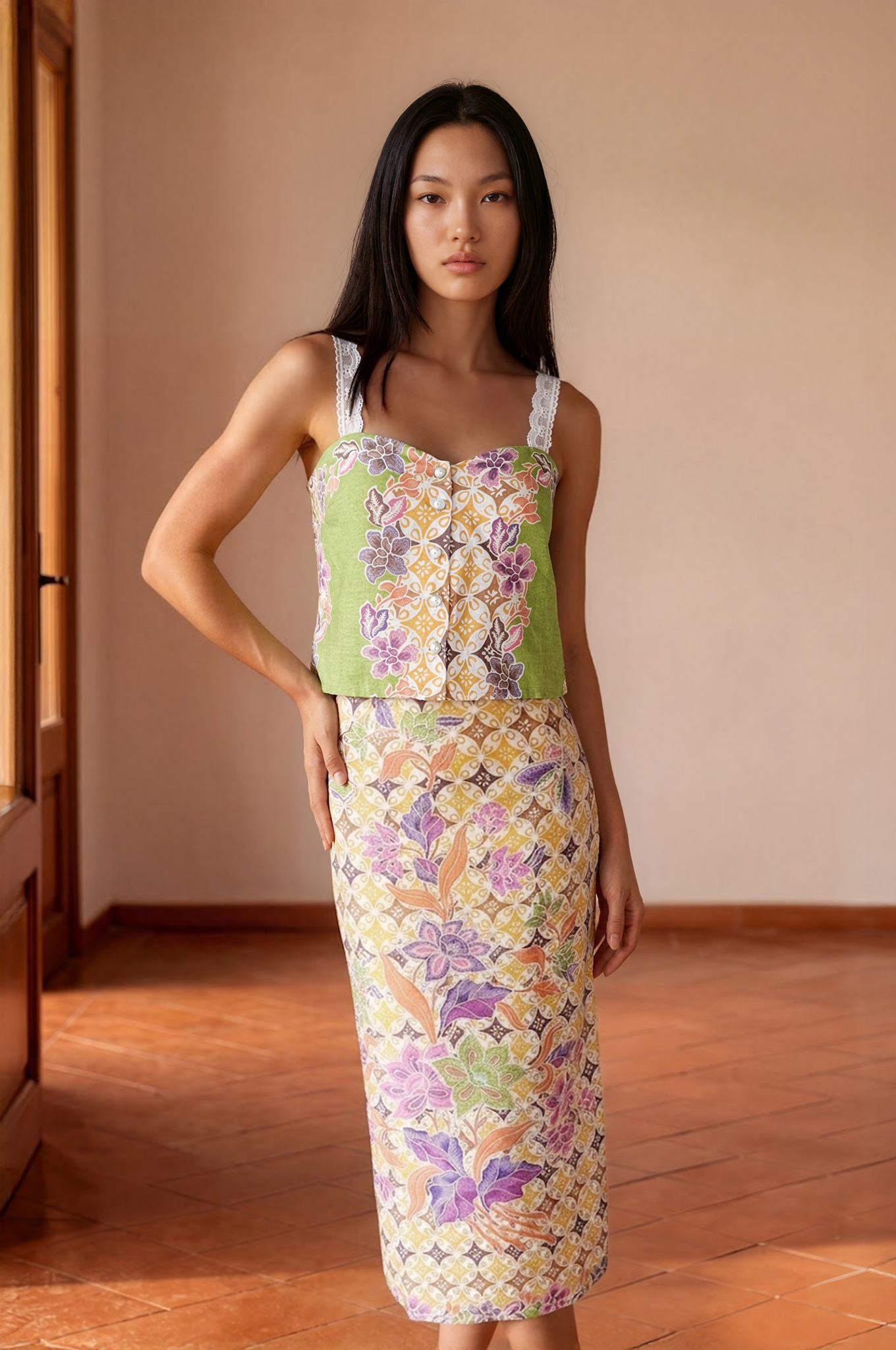 Nomiko Batik Skirt (Kasturi)