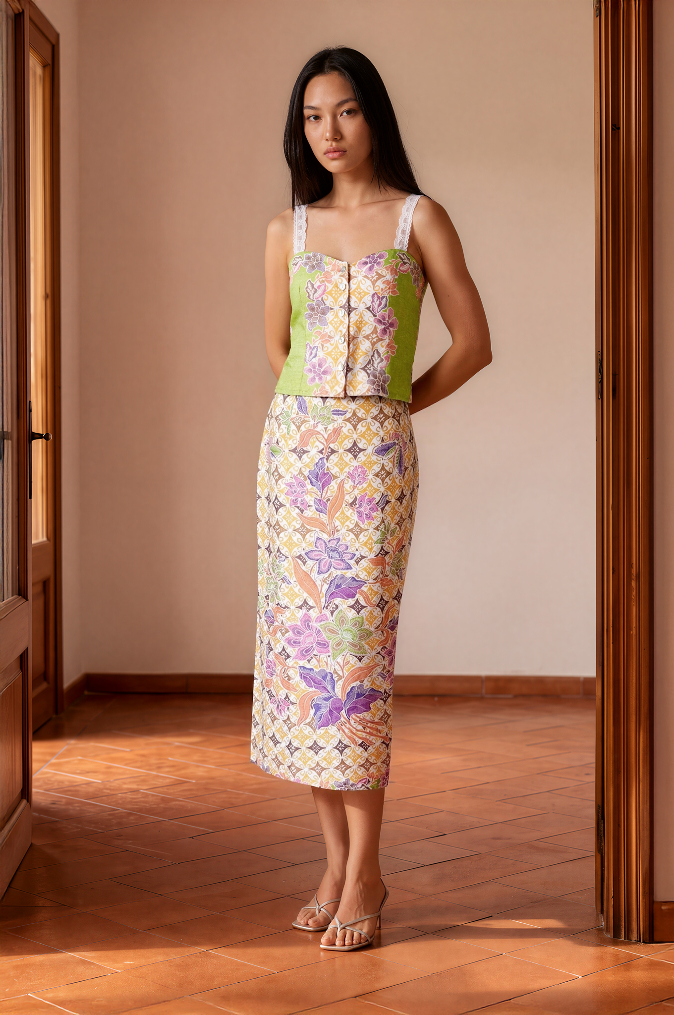 Nomiko Batik Skirt (Kasturi)