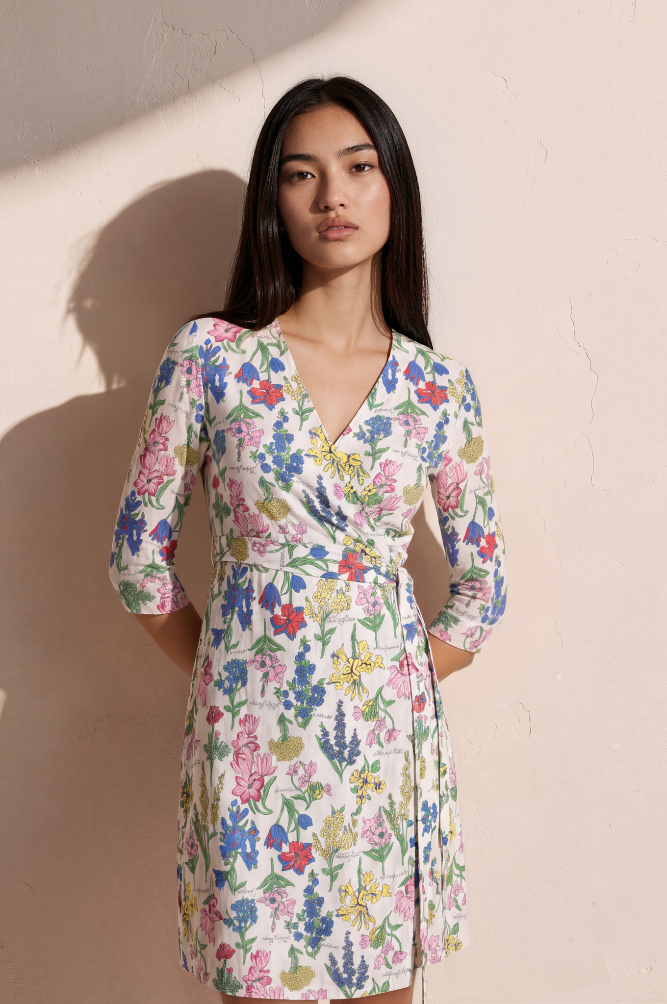 Jardin Wrap Dress