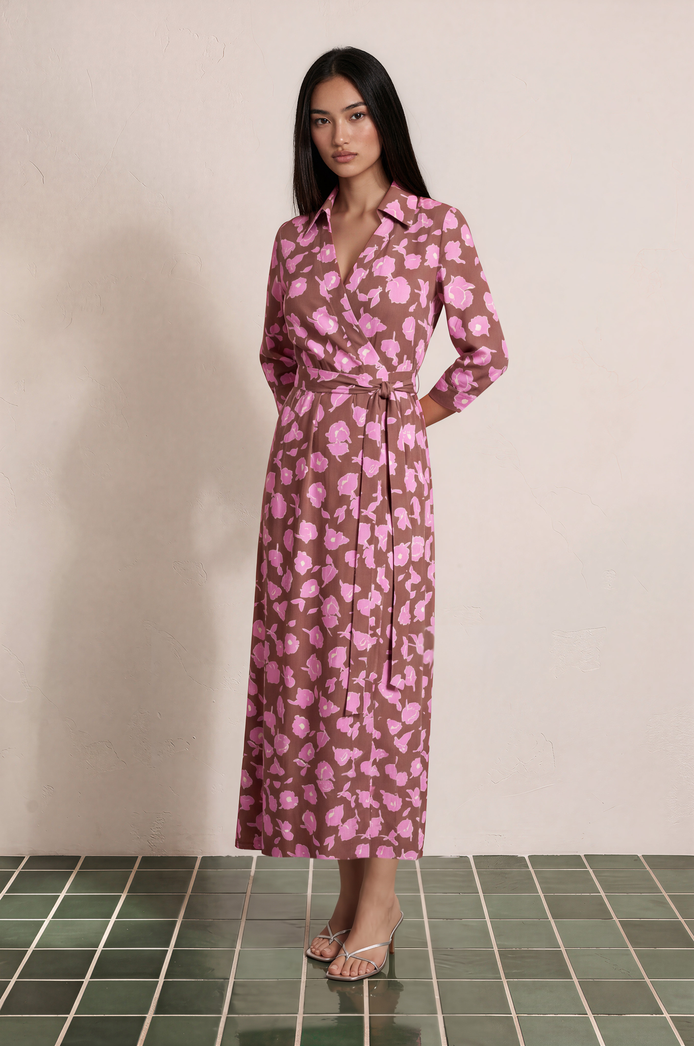 Eva Maxi Wrap Dress