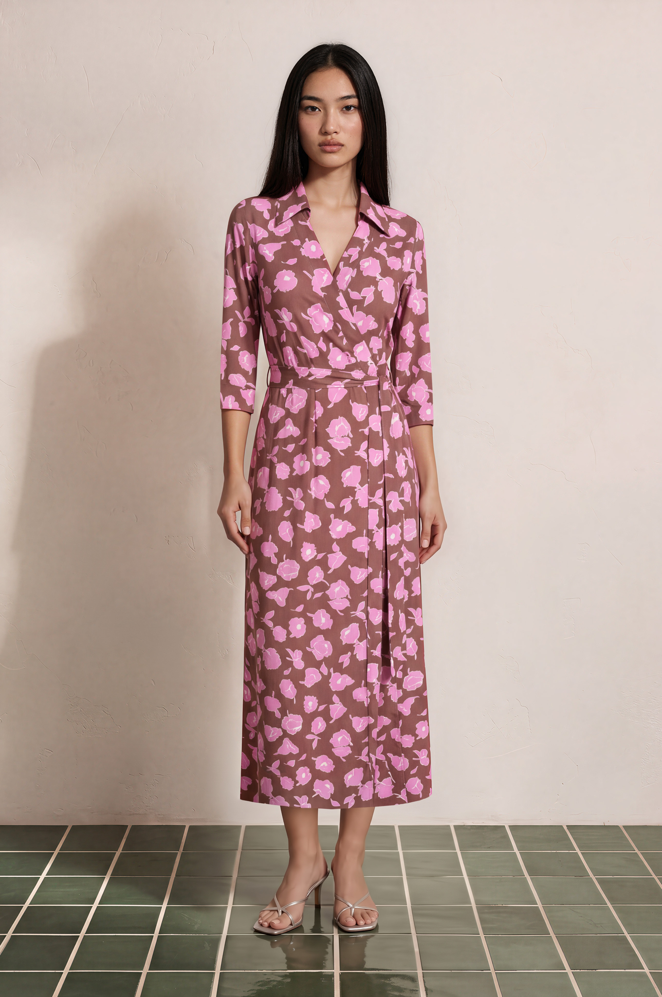 Eva Maxi Wrap Dress