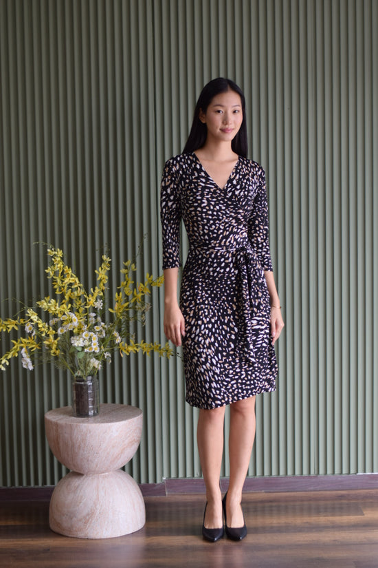 Winnie Midi Wrap Dress Florette The Label Winnie Midi Wrap Dress Florette The Label