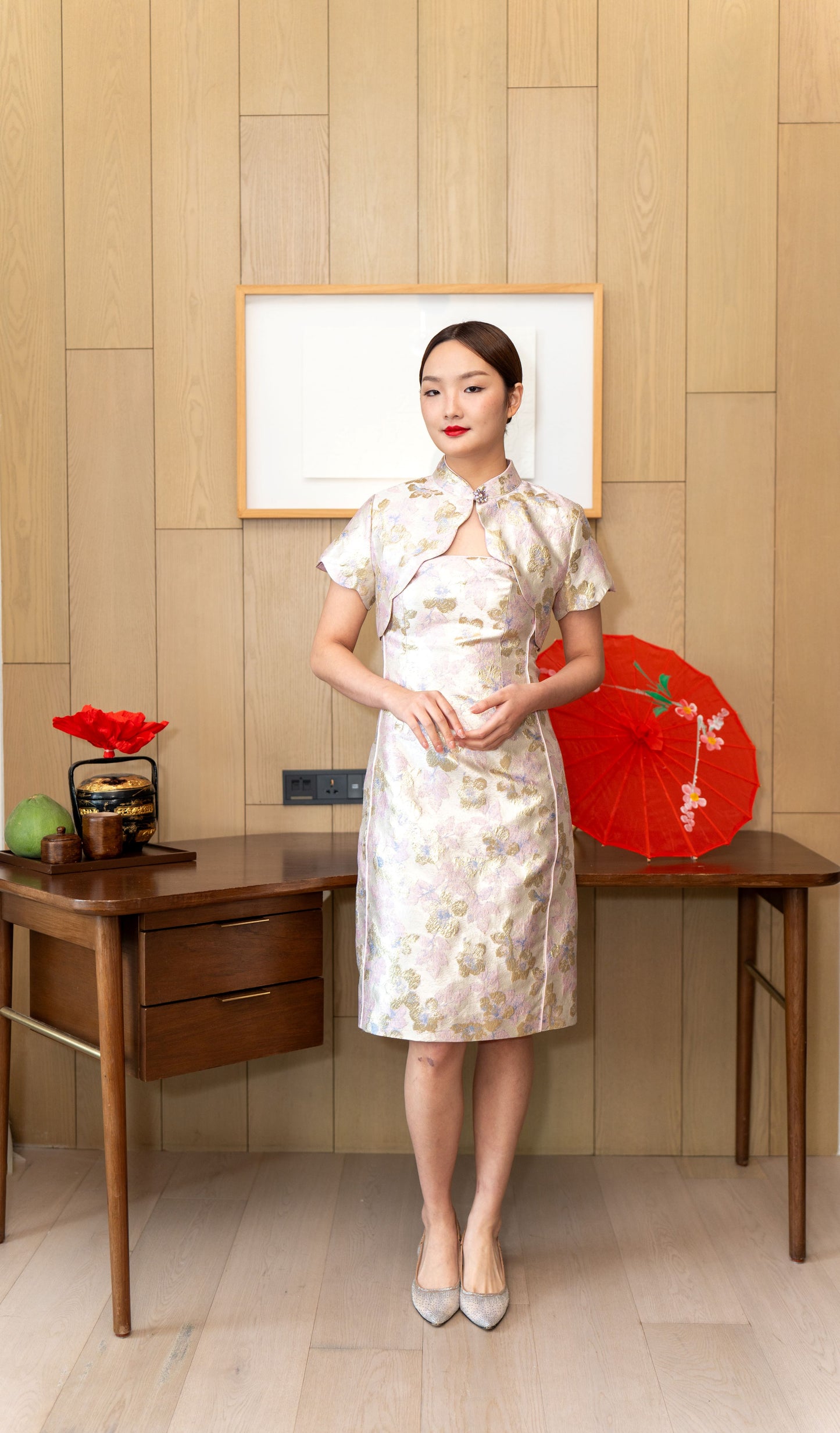 Vespere Cheongsam Set Wear (Monet)