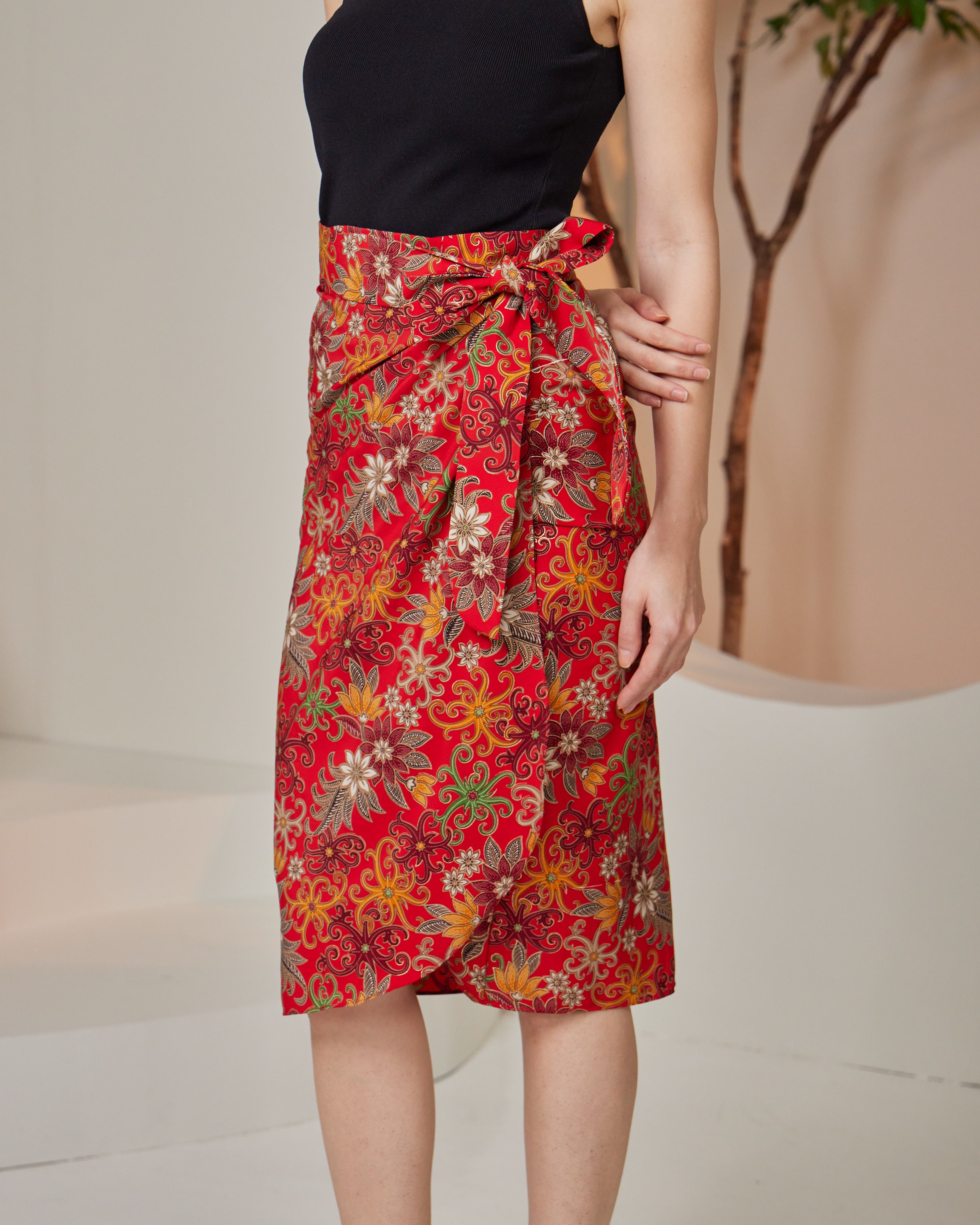 PREMIUM Everyday Wrap Skirt (Batique)