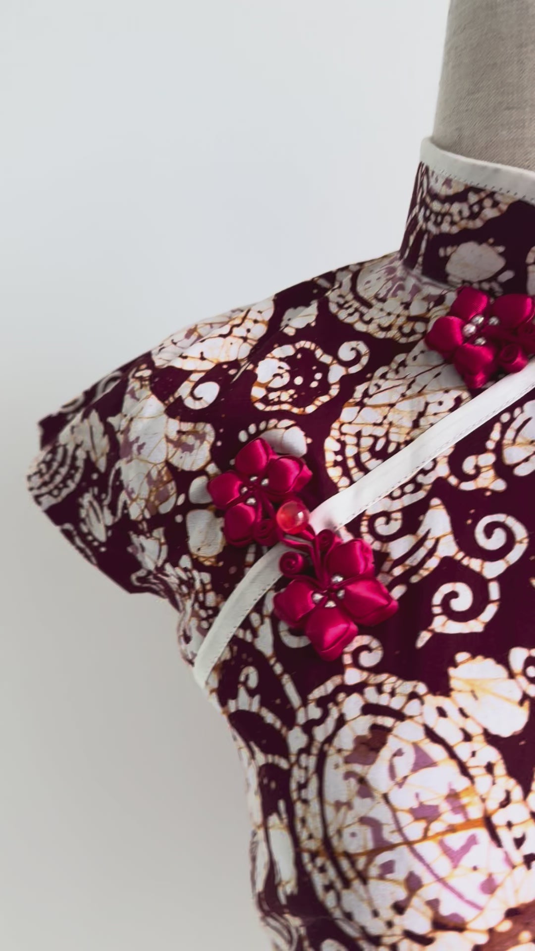 Batik Cropped Top (Xiu)