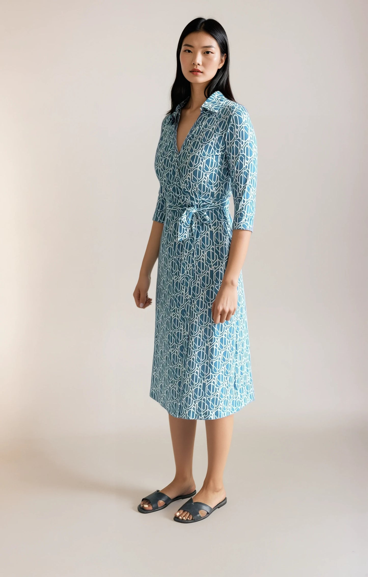 Kenn Midaxi Wrap Dress