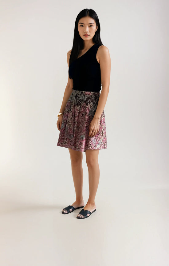 Pleated Batik Skirt (Bandung)