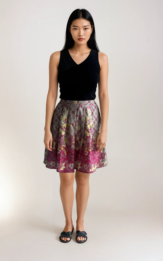 Pleated Batik Skirt (Java)