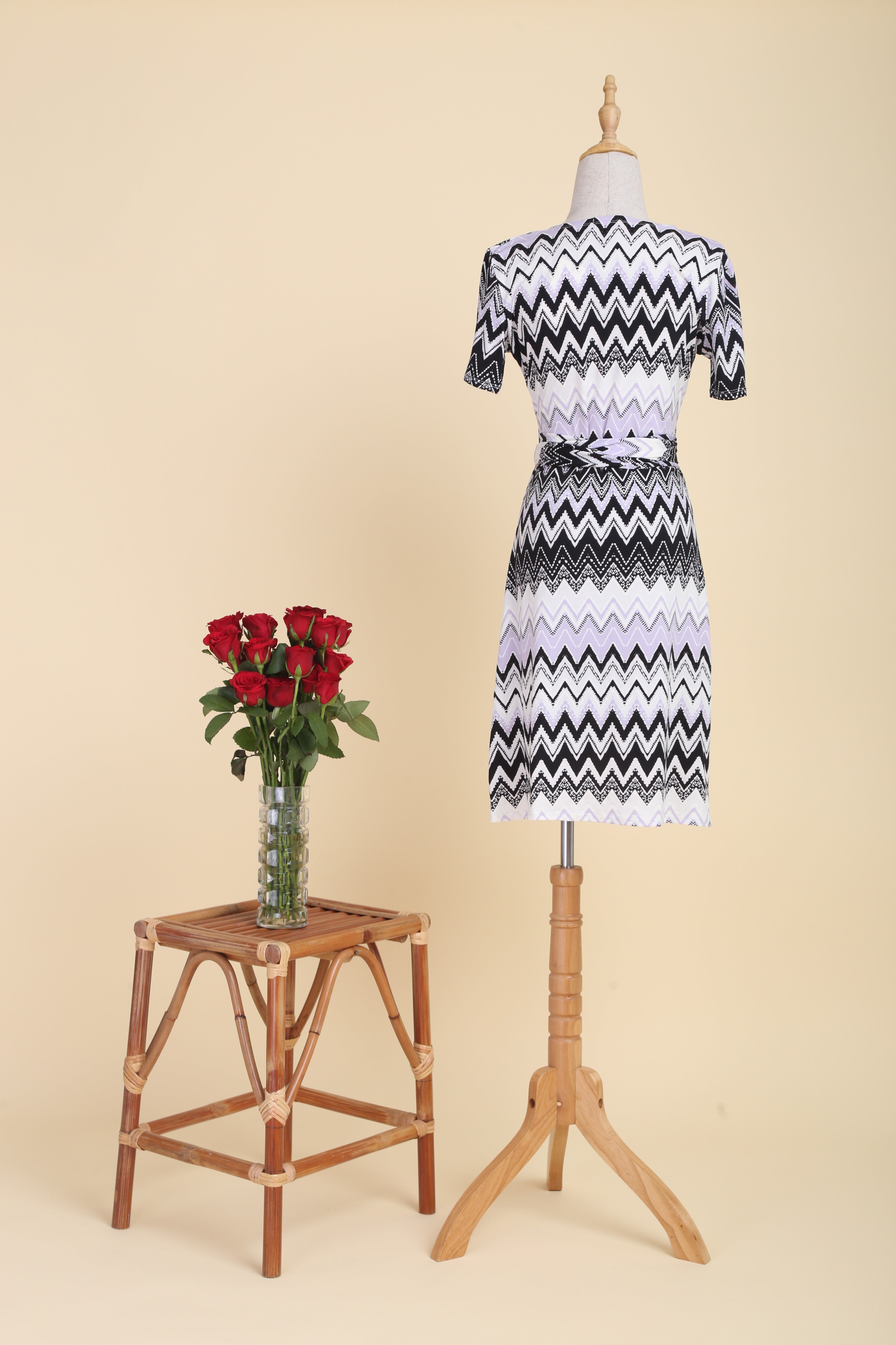 Chevy Tulip-Hem Standard Wrap Dress
